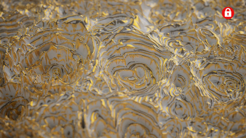 Color Abstract noises in Houdini